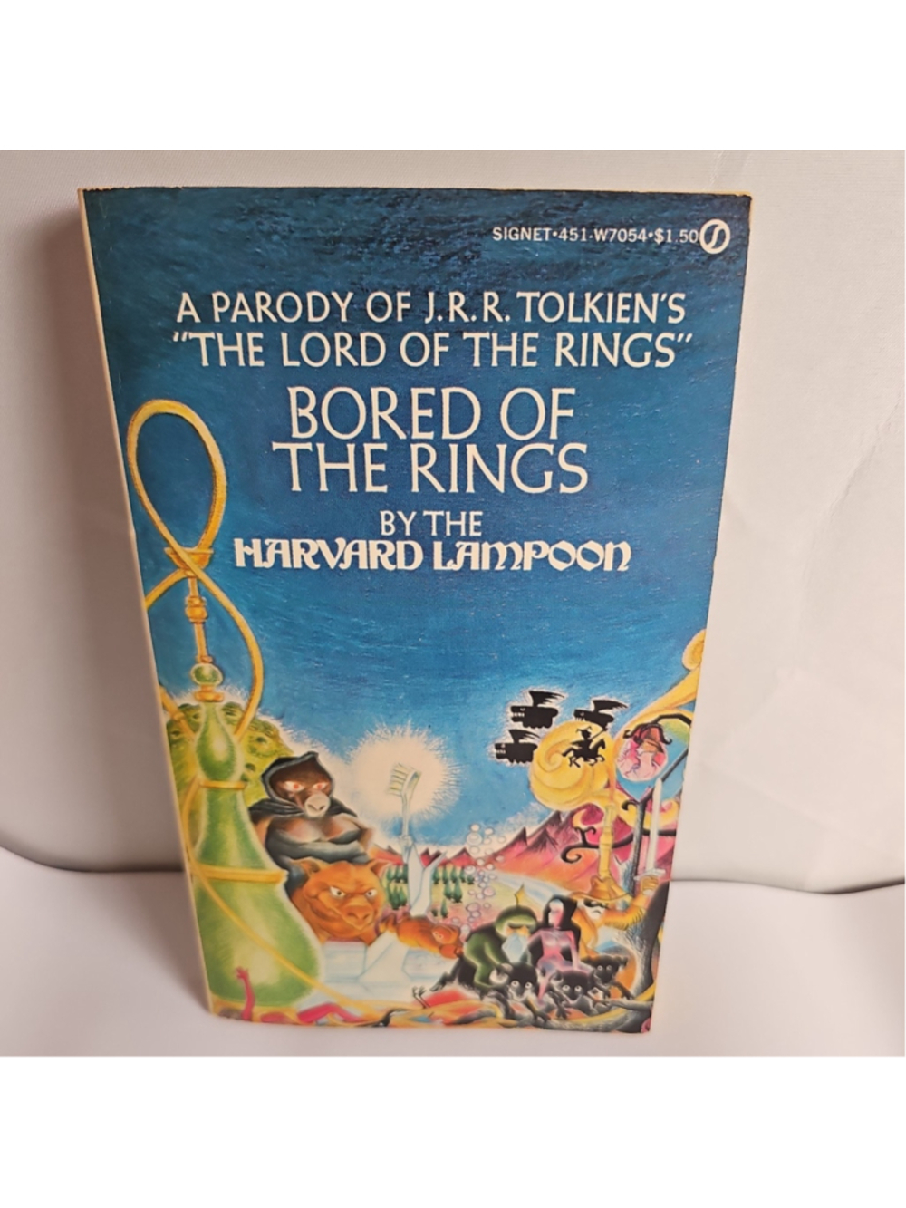 Bored of the Rings by Harvard Lampoon Parody of J.R.R Tolkien LOTR 1969 / 1971